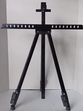 Tripod-Height =20.5 in to 48 in with 17.5 in crossbar support with carrying case